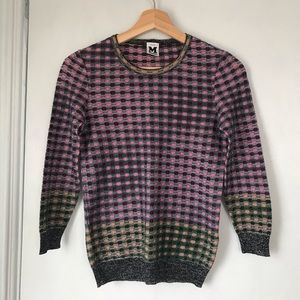 M Missoni Sparkly Light Sweater